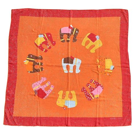 hermes scarf elephants|Hermes Scarf Elephant .